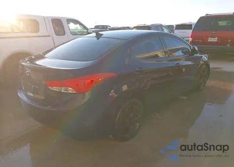 2012 Hyundai Elantra Gls from USA, damaged, VIN 5NPDH4AE7CH127475